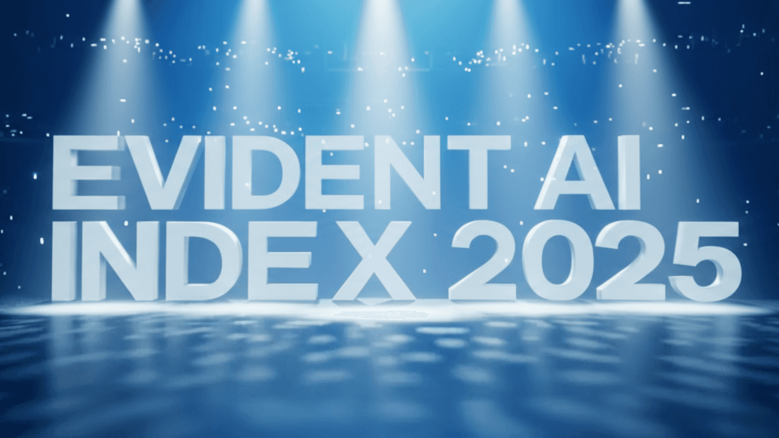 🚨Here’s the 2025 Evident AI Index🚨
