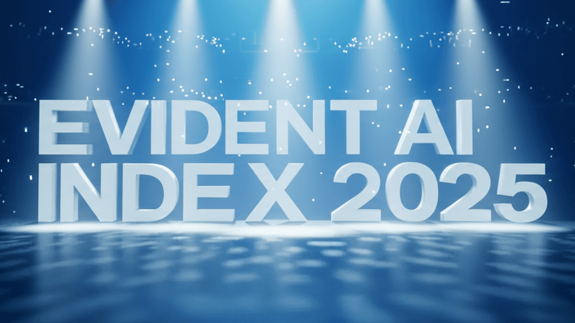 🚨Here’s the 2025 Evident AI Index🚨